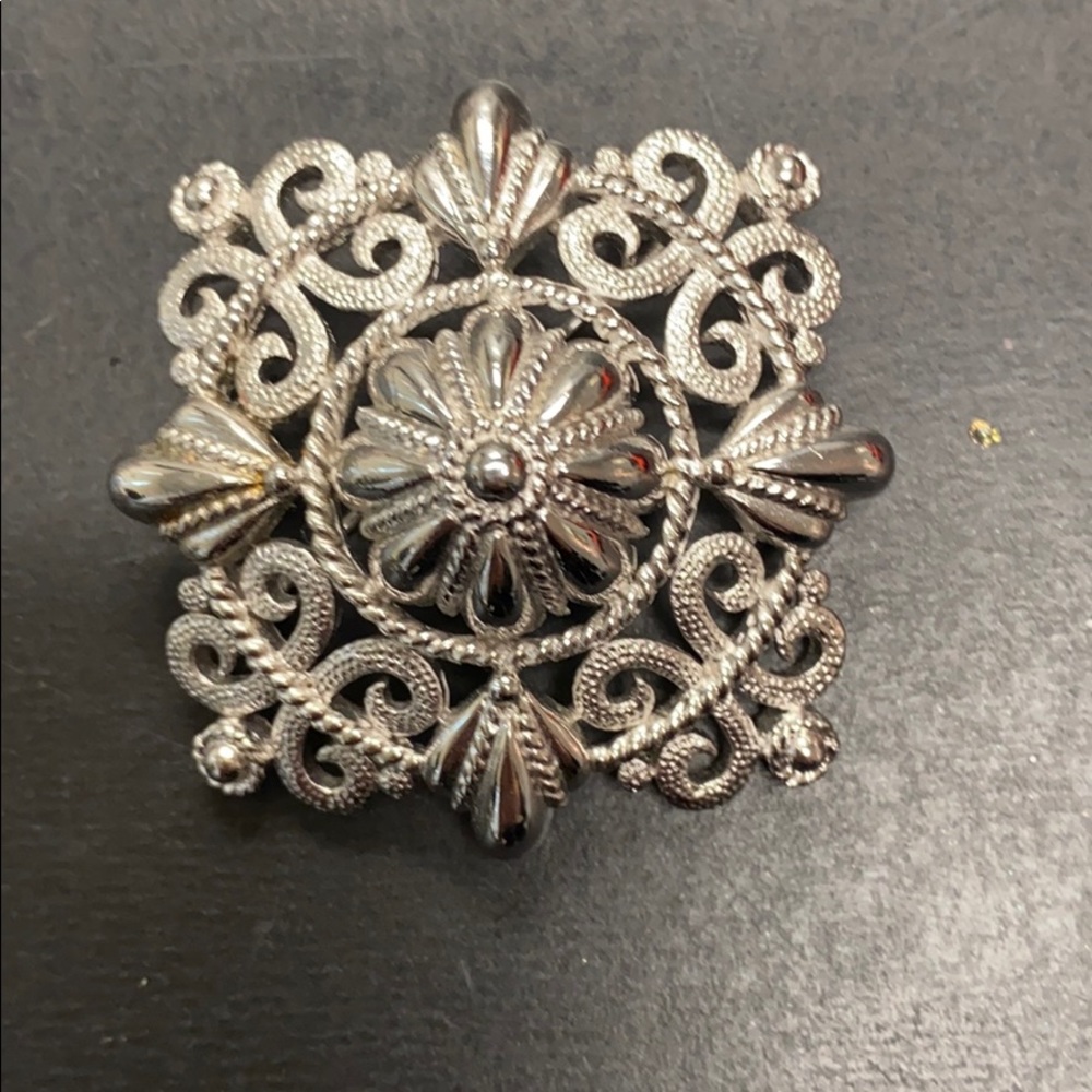 Silver pin